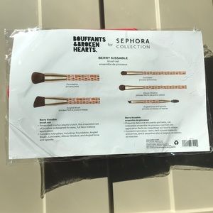 Sephora Red Clutch Brush Set